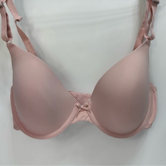 Maidenform "Stay In Place Straps" Underwire Demi Bra 34D -05701 li… - Picture 1 of 12